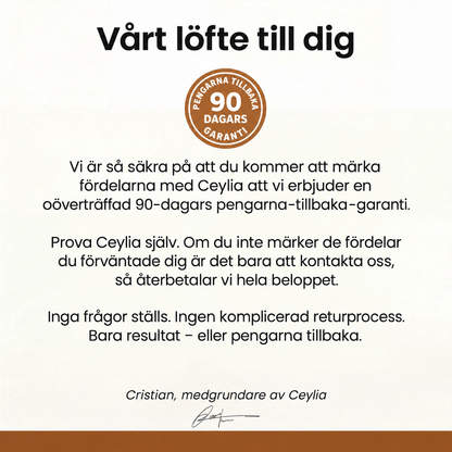 Ceylonkanel Motsvarande 7 200 mg – med MCT-olja för bättre upptag