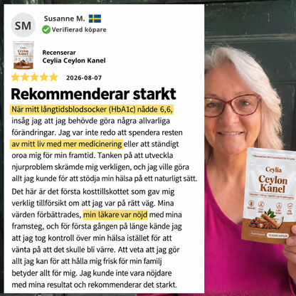 Ceylonkanel Motsvarande 7 200 mg – med MCT-olja för bättre upptag