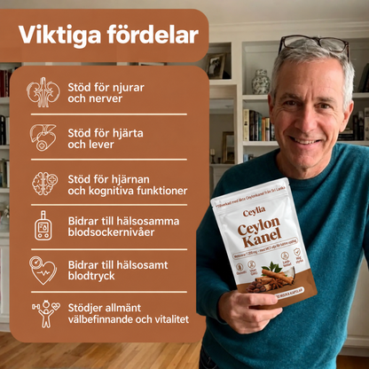 Ceylonkanel Motsvarande 7 200 mg – med MCT-olja för bättre upptag
